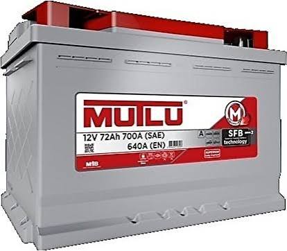 Mutlu Akü 12V 72 Ah SFB 